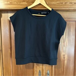 Athleta Women's Black Top open back size M New with tag